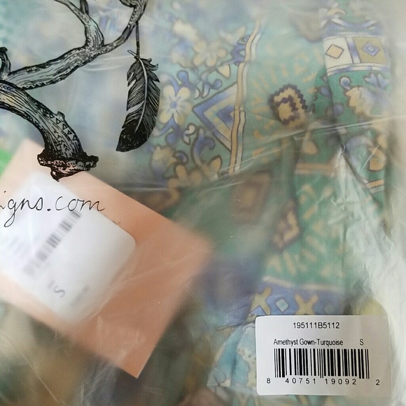 New spell free people amethyst maxi gown turquoise - Picture 9 of 16